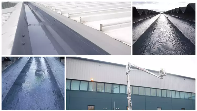 Industrial gutter cleaning Paignton