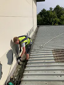 Paignton Industrial Roofing gutter cleaning